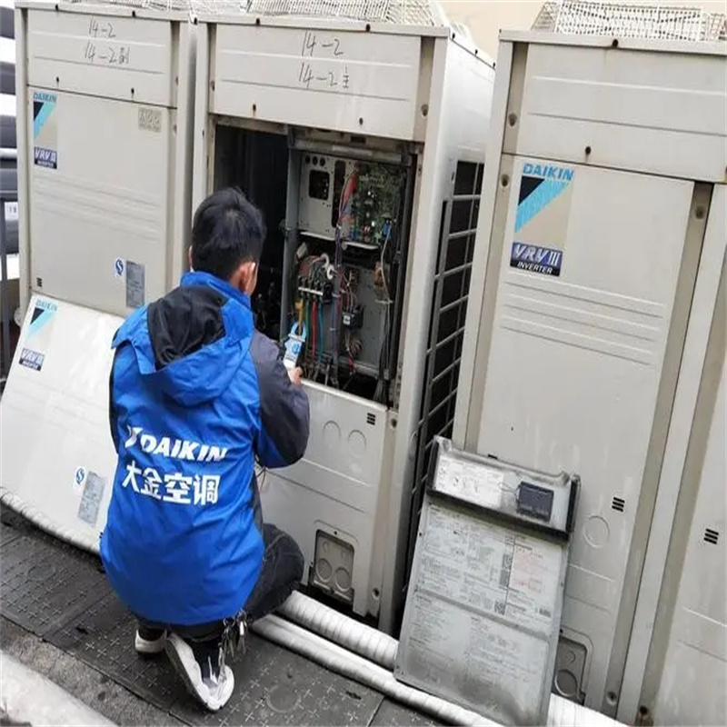 深圳罗湖红岗花园柜机空调跳闸故障维修